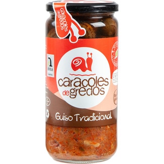 caracoles guisados al estilo tradicional tarro 430 g neto escurrido - Caracoles De Gredos