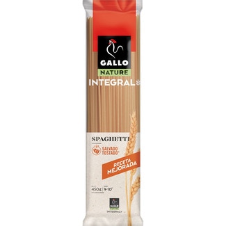 espaguetis Nature integrales paquete 450 g - Gallo