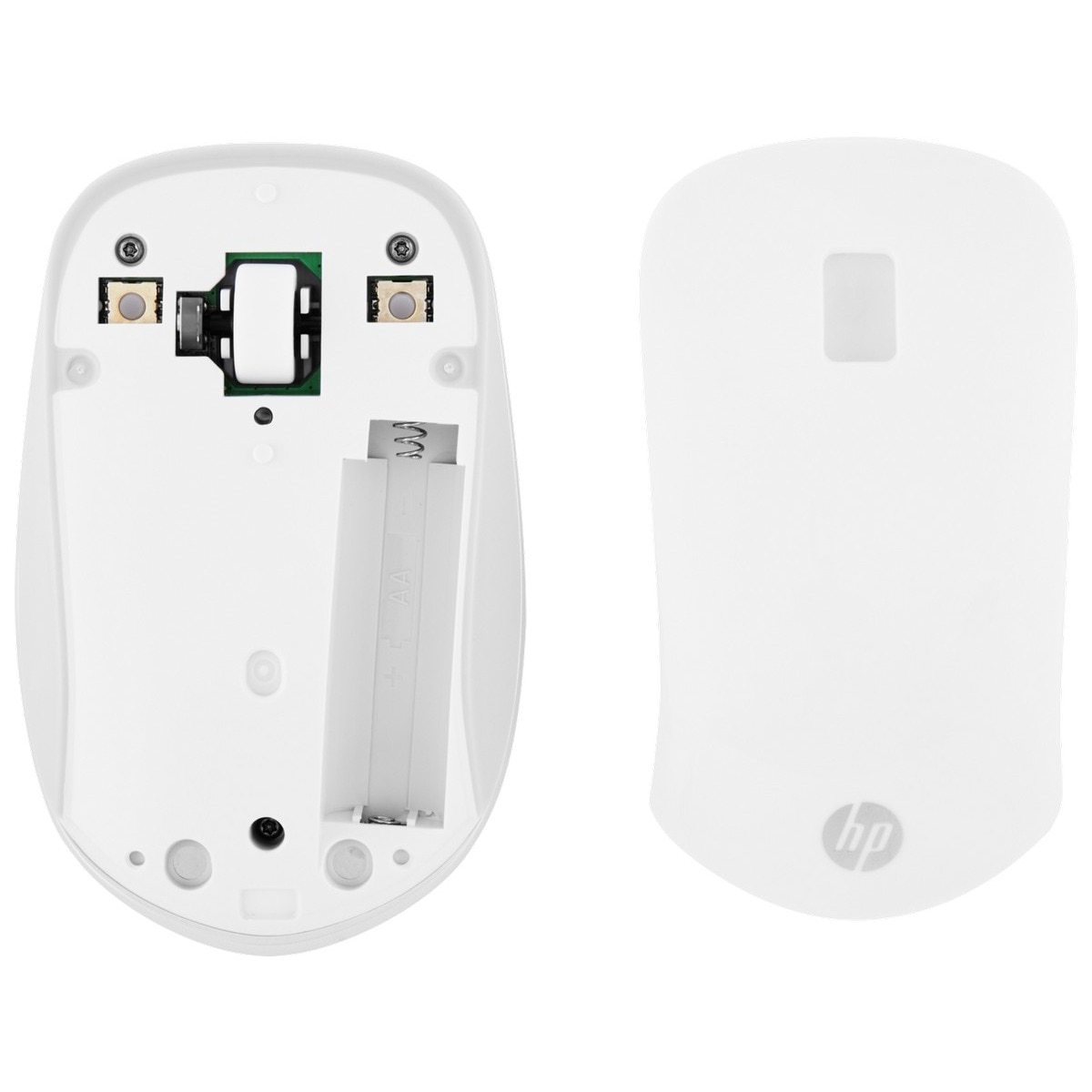 Rato Bluetooth Fino HP 410 - Branco Branco-2