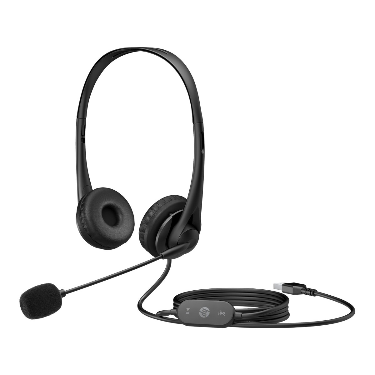 Auscultadores Estéreo USB HP G2 3