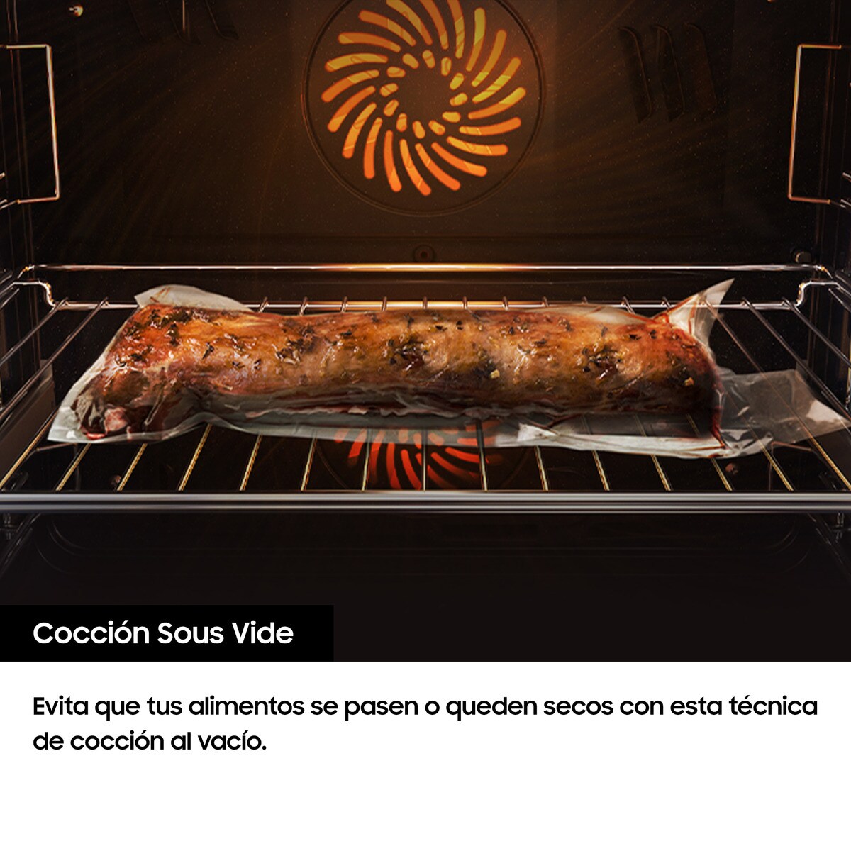 Forno Pirolítico Samsung Dual Cook* NV7B4450VAS Vapor Natural Wi-Fi e de 76 Litros - Inox Inox-7