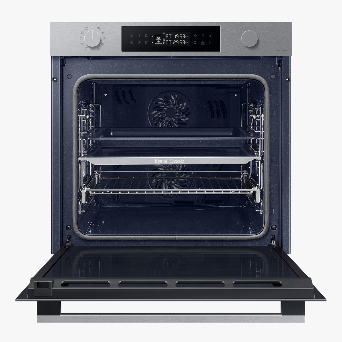 Forno Pirolítico Samsung Dual Cook* NV7B4450VAS Vapor Natural Wi-Fi e de 76 Litros - Inox Inox-3