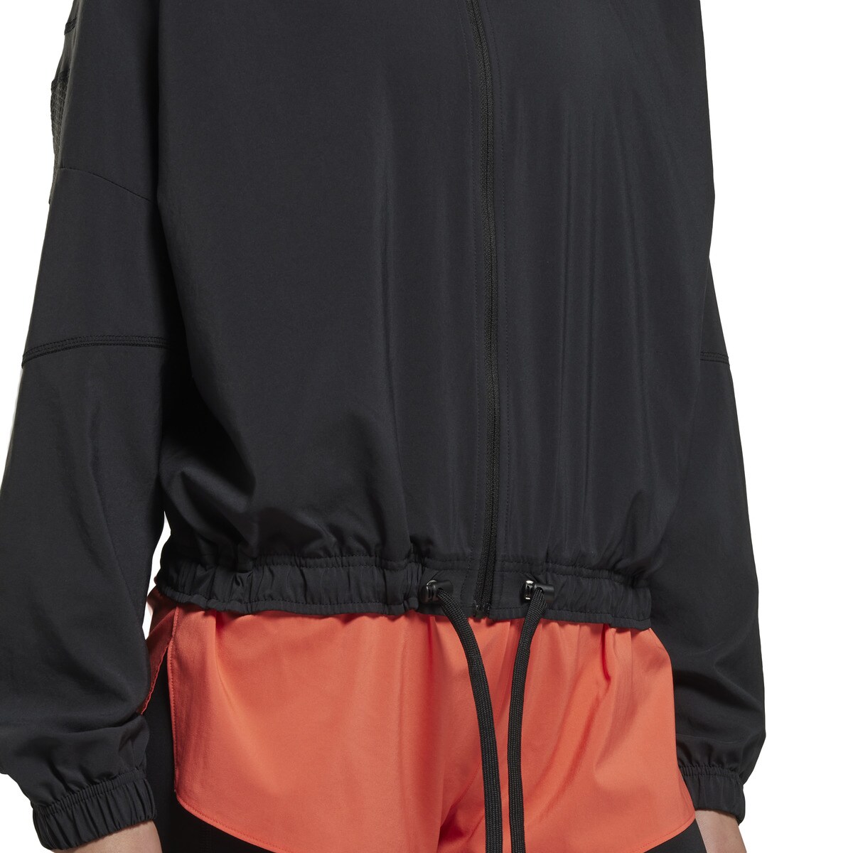 Casaco Corta-Vento de Mulher Run Woven Jacket Preto-5