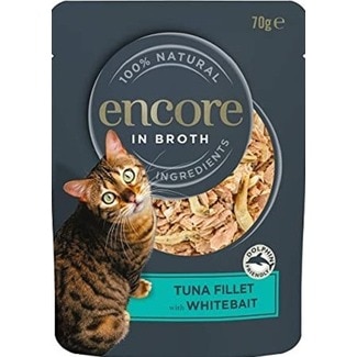 Comida Húmida para Gato sabor Atum com Peixe embalagem 70 g - Encore