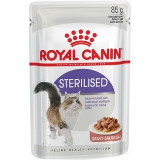 Ração Húmida em Molho Para Gato Adulto Esterilizado Gravy embalagem 85 g - Royal Canin