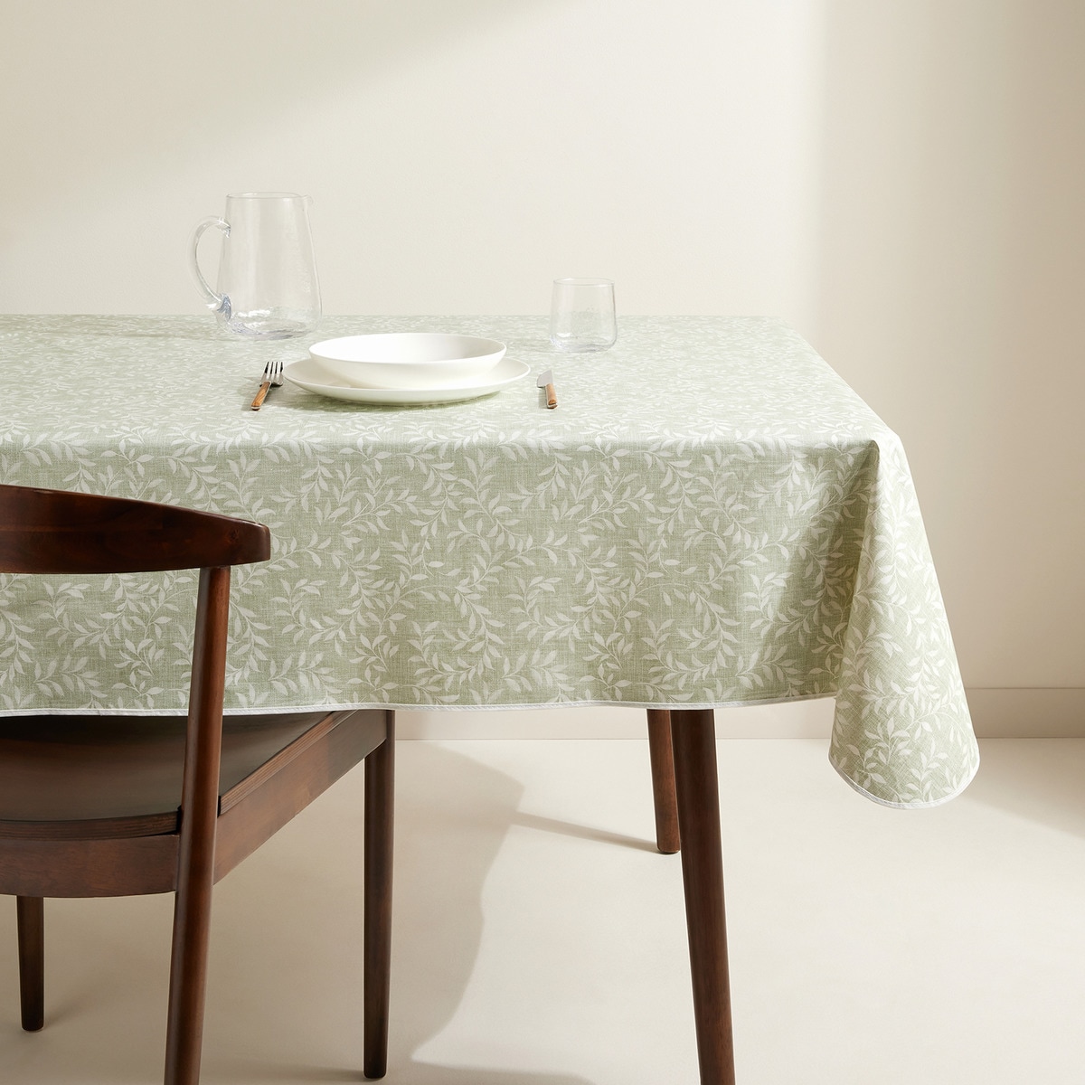 Toalha de Mesa Antimanchas PVC Hera Verde-1