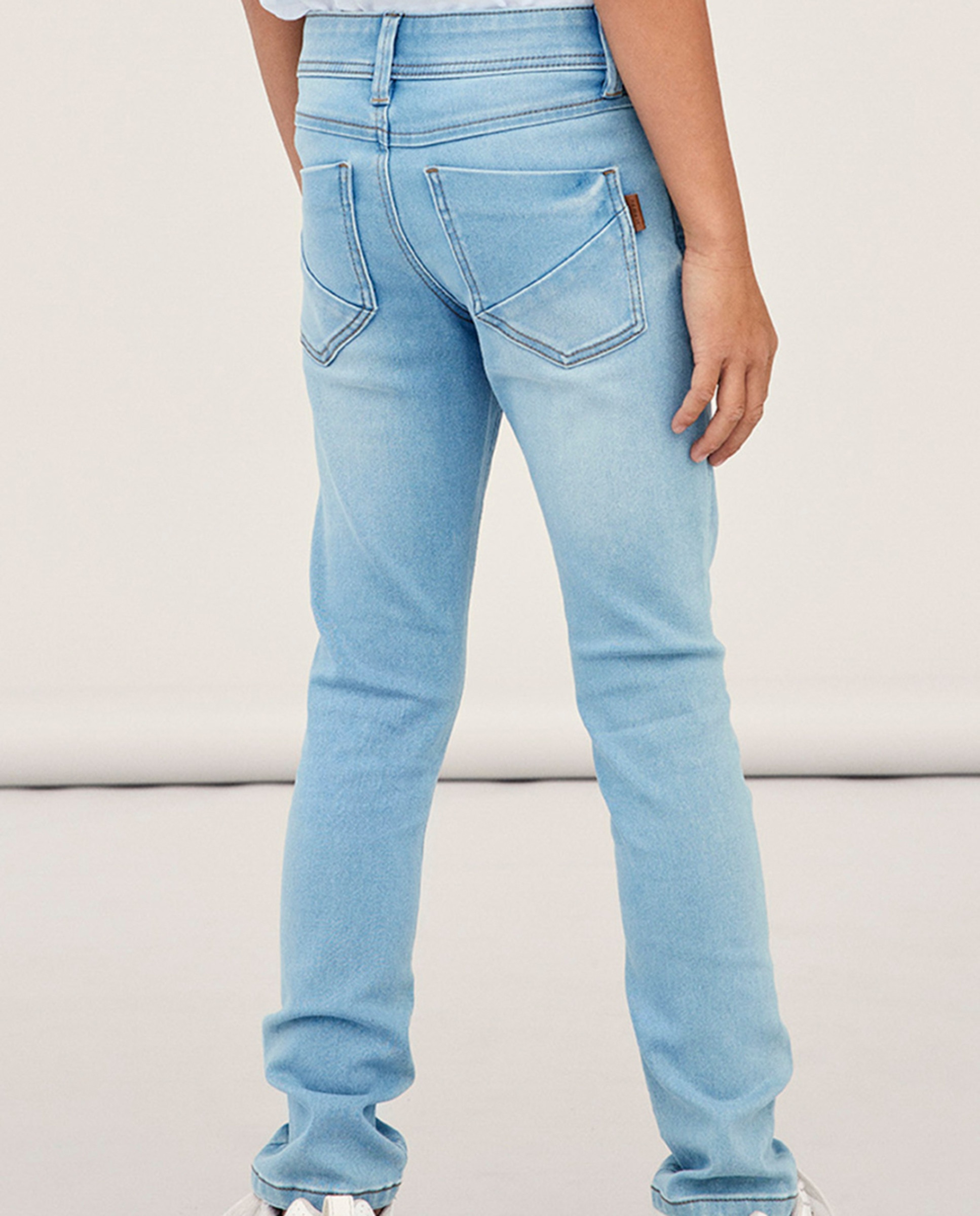 Jeans Slim Fit Azul-claro-2