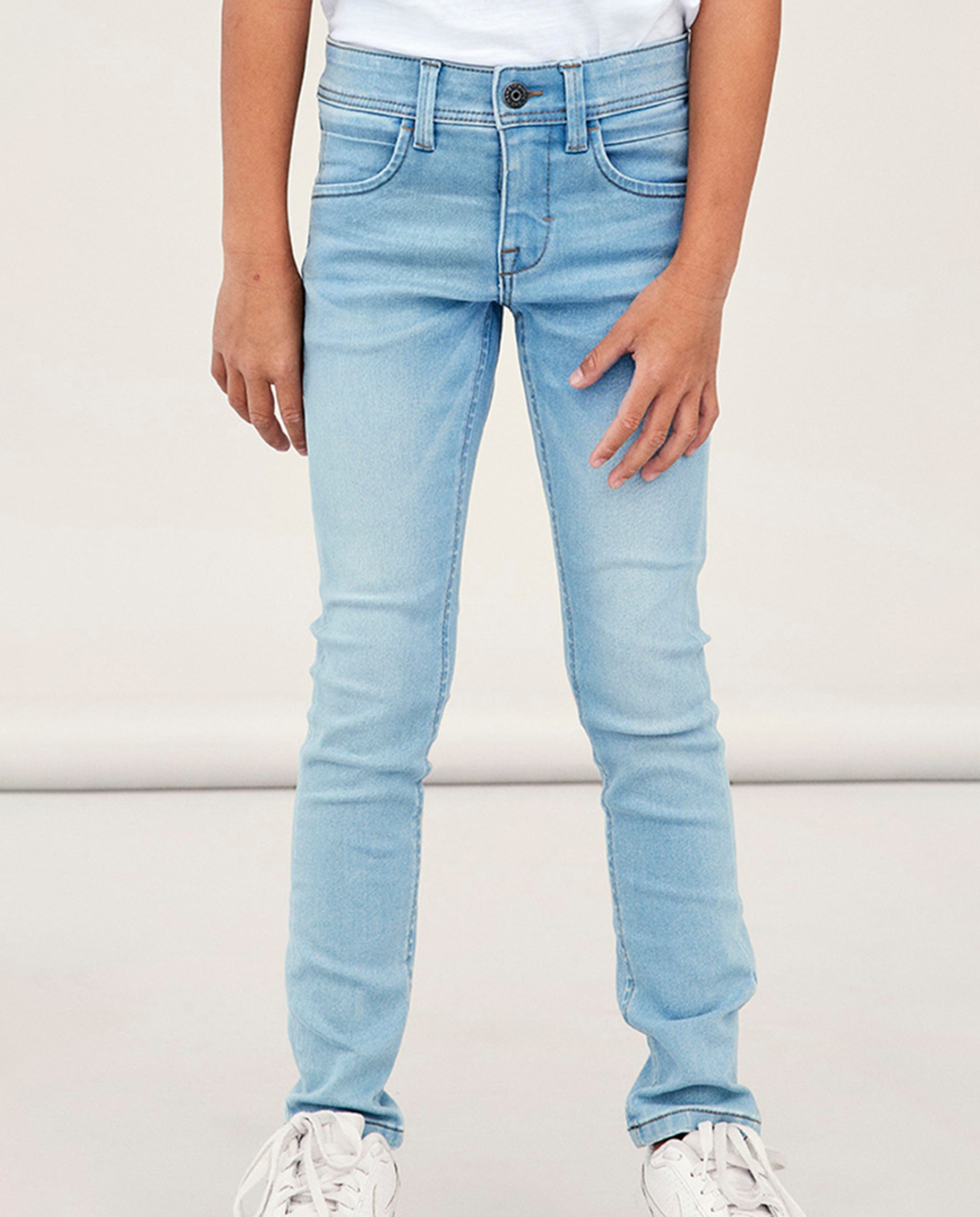 Jeans Slim Fit Azul-claro-1