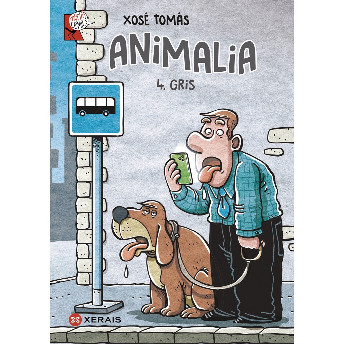 Animalia 4. Gris (Capa mole com abas) 1