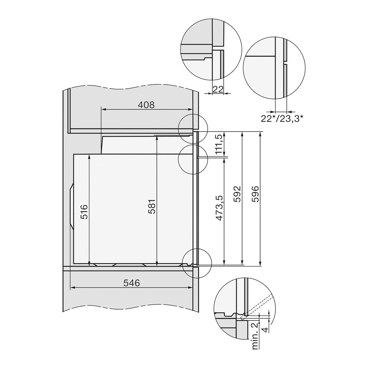 Horno multifunción Miele pirolítico - H 7165 BP Negro-6