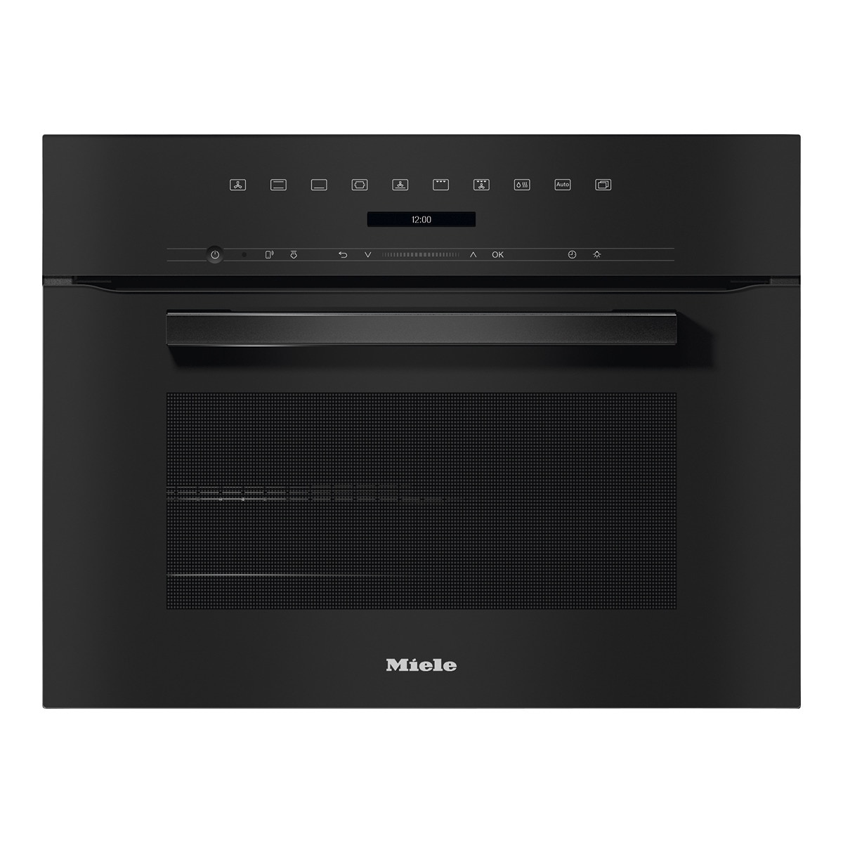 Imagem 0 de Forno Multifunções Miele H7244B OBSW SER Compacto PerfectClean e de 49 Litros - Preto