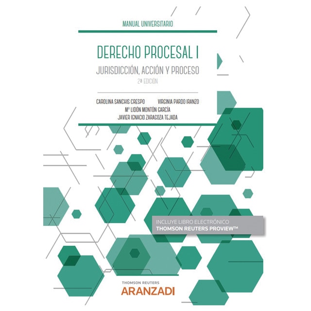 Imagen 0 de Derecho Procesal I (Papel + e-book): Jurisdicción, acción y proceso