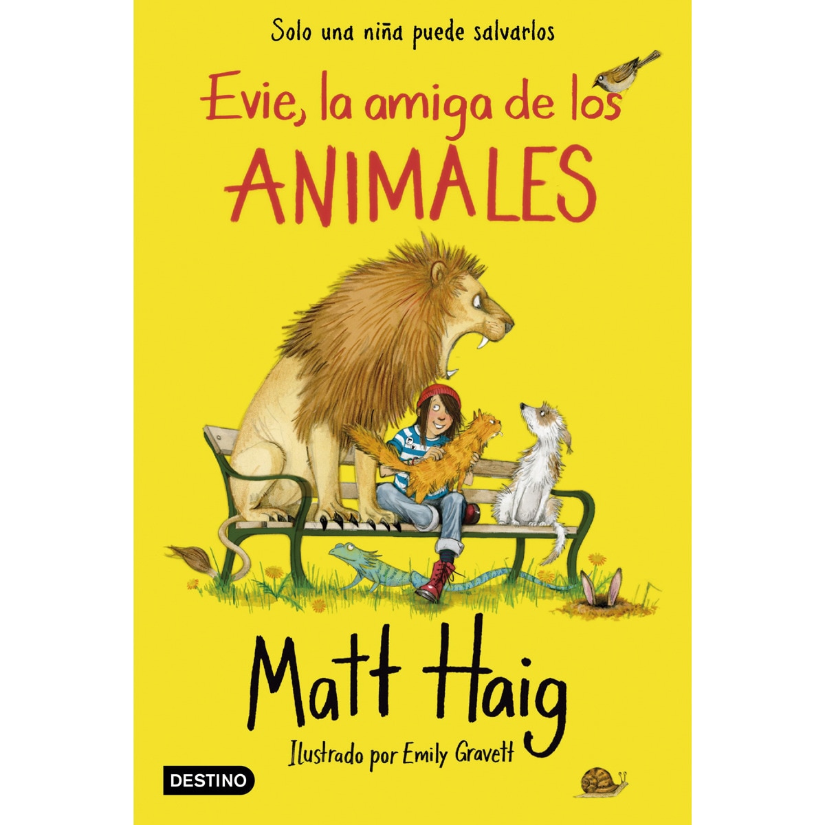 Evie, la amiga de los animales: Ilustrado por Emily Gravett (Capa mole com abas) 1