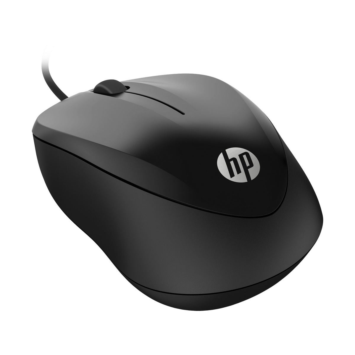 Rato Óptico HP 1000 com Cabo de 1,5 m - Preto Preto-2