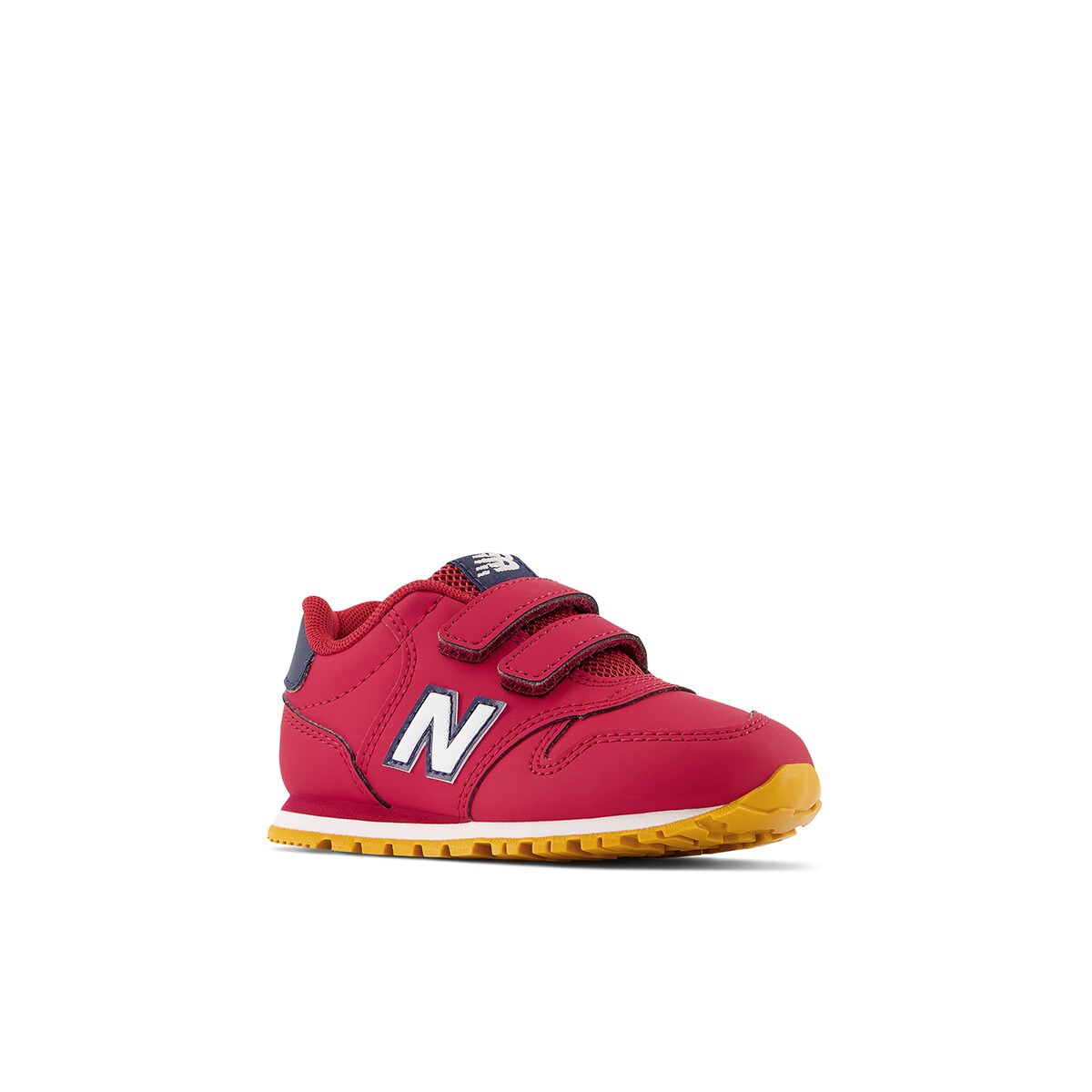 Sapatilhas Casual de Criança 500 Hook & Loop Vermelho-2