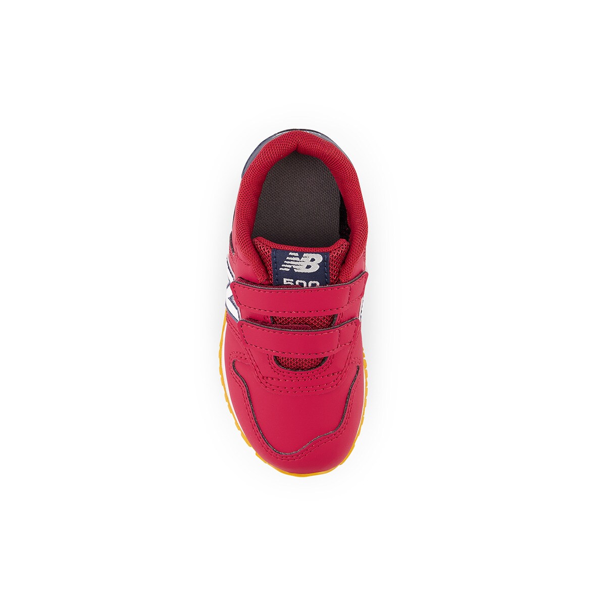 Sapatilhas Casual de Criança 500 Hook & Loop Vermelho-3