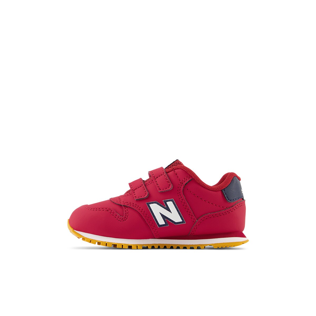 Sapatilhas Casual de Criança 500 Hook & Loop Vermelho-4