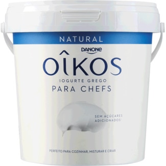 Iogurte Grego Natural embalagem 900 g - Danone Oikos