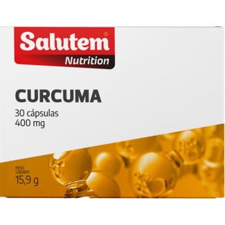 Curcuma embalagem 30 comprimidos - Salutem