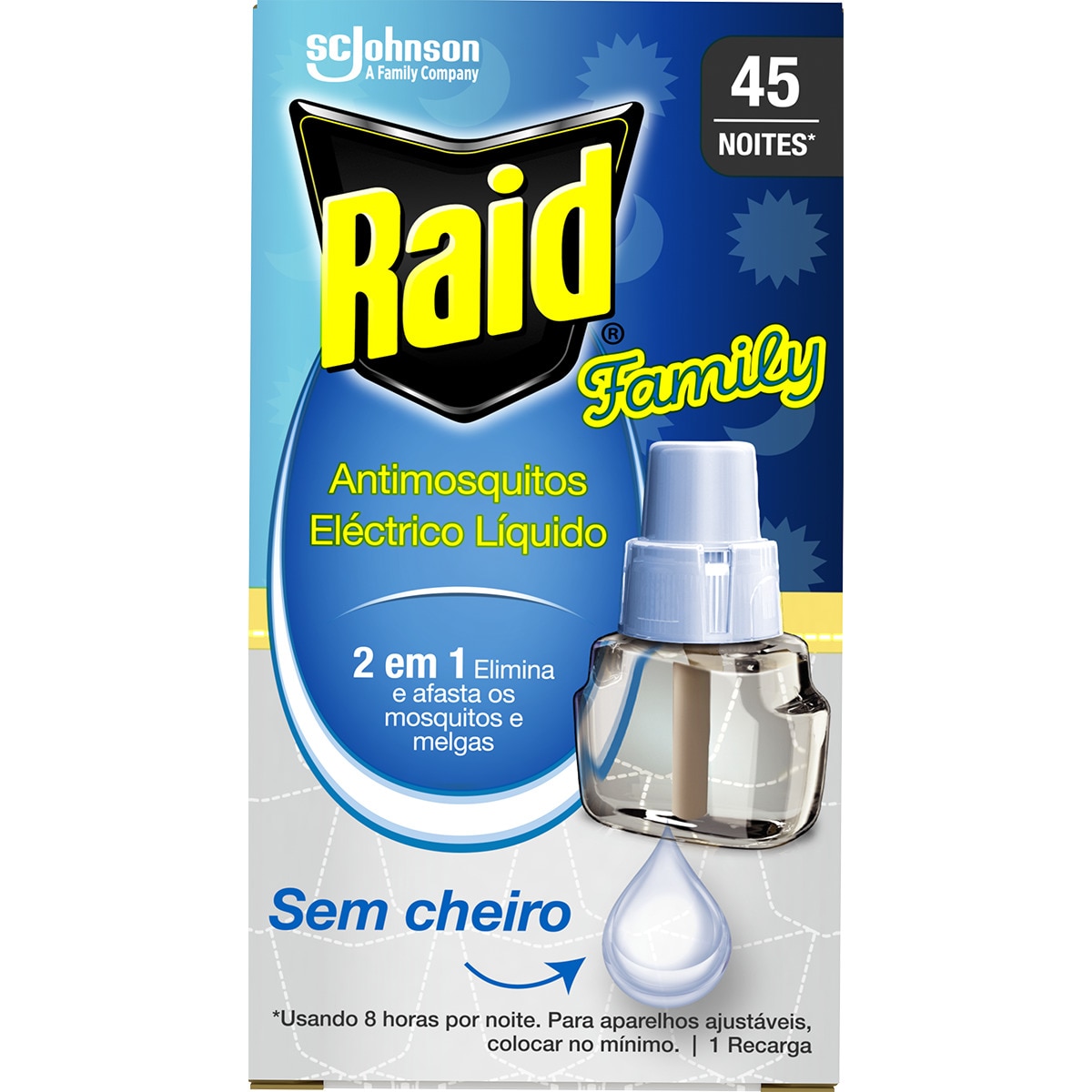 Insecticida Eléctrico Antimosquitos Recarga embalagem 27 ml
