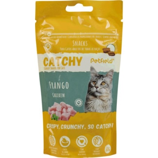 Snack para Gato Crocante de Frango saqueta 60 g - Catchy