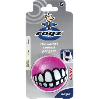 Bola Rosa Média unidade 1 unidade - Rogz Grinz