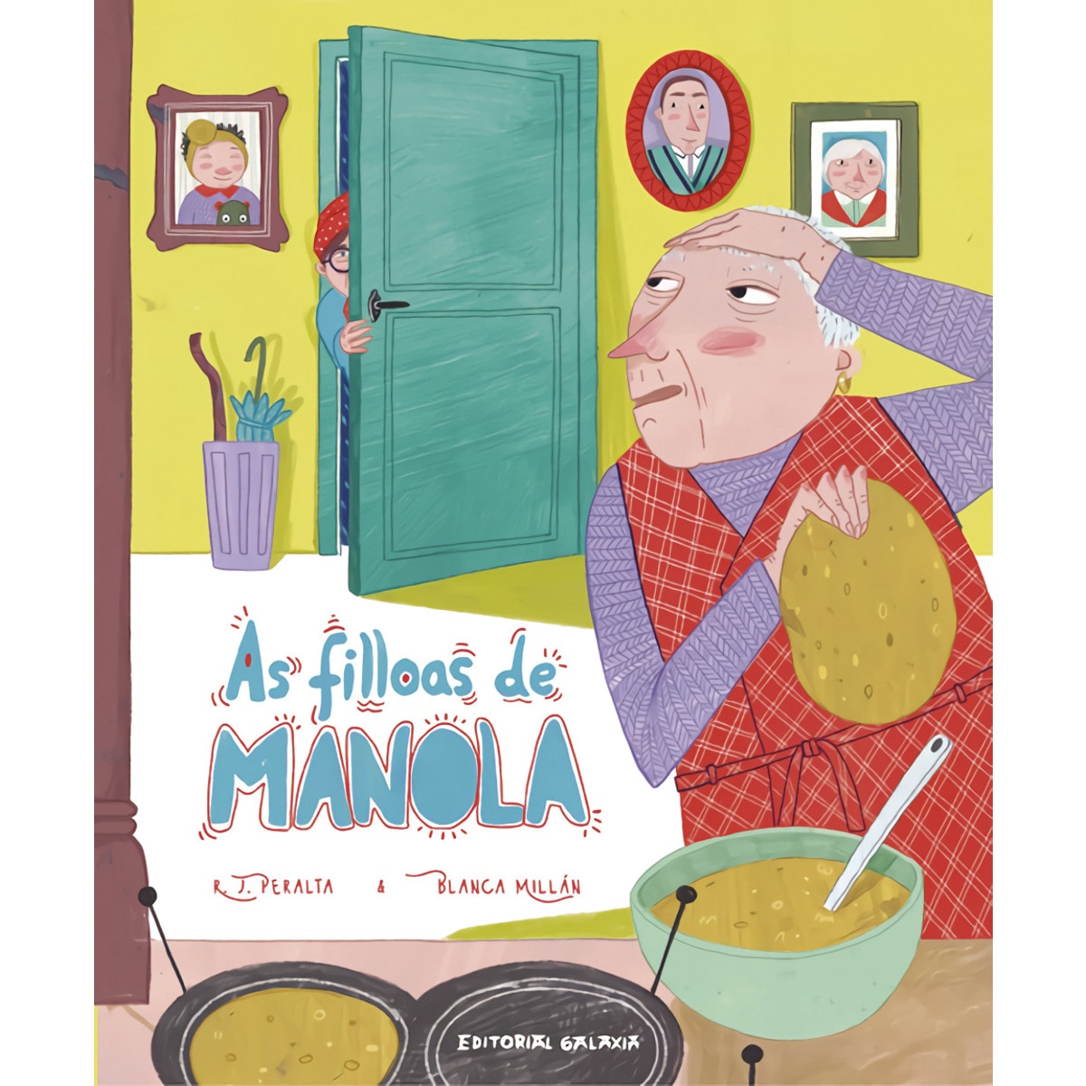 Imagem 0 de As filloas de Manola (Premio Alberte Quiñoi de Álbum Ilustrado 2022) (Capa mole)