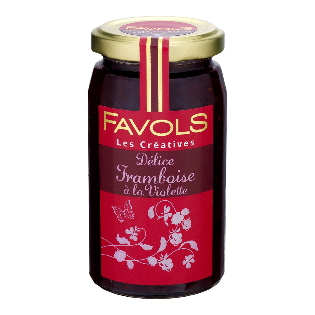 Confiture de framboise à la Les Créatives Favols