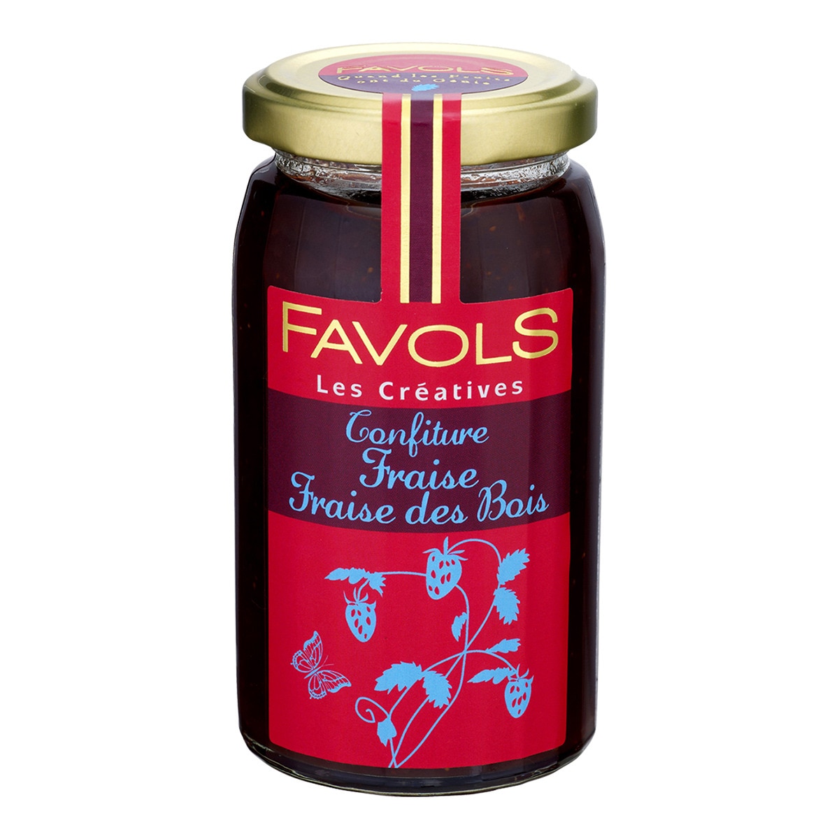 Confiture de fraises des bois Les Créatives Favols