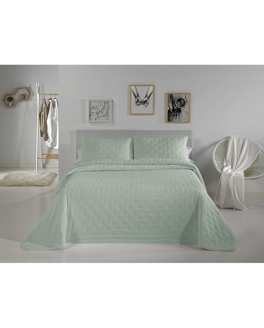 Imagen 0 de Colcha agua marina