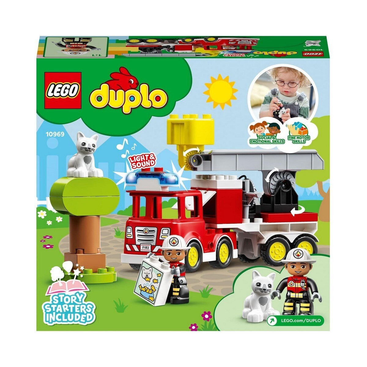 Resgate Camião dos Bombeiros Lego Duplo 8