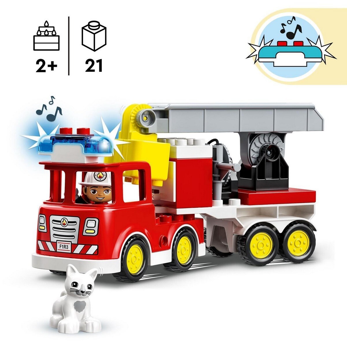 Resgate Camião dos Bombeiros Lego Duplo 3