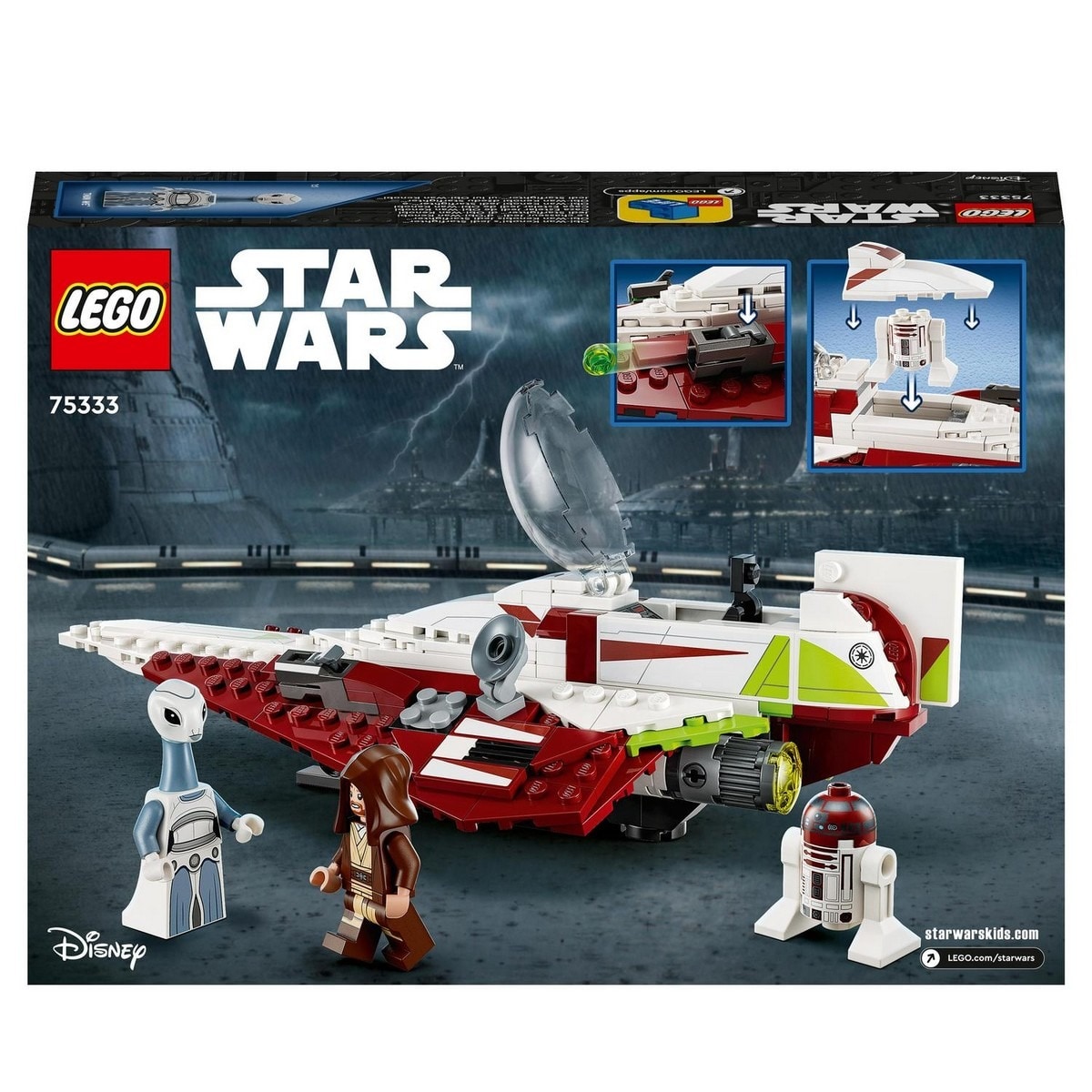 Caça Estelar Jedi de Obi-Wan Kenobi Lego Star Wars  8