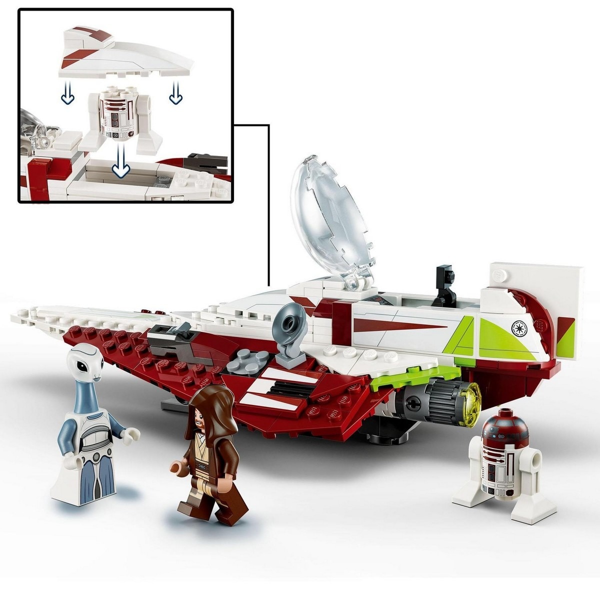 Caça Estelar Jedi de Obi-Wan Kenobi Lego Star Wars  4