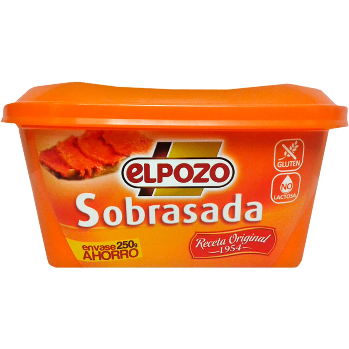 sobrasada sin gluten sin lactosa tarrina 250 g