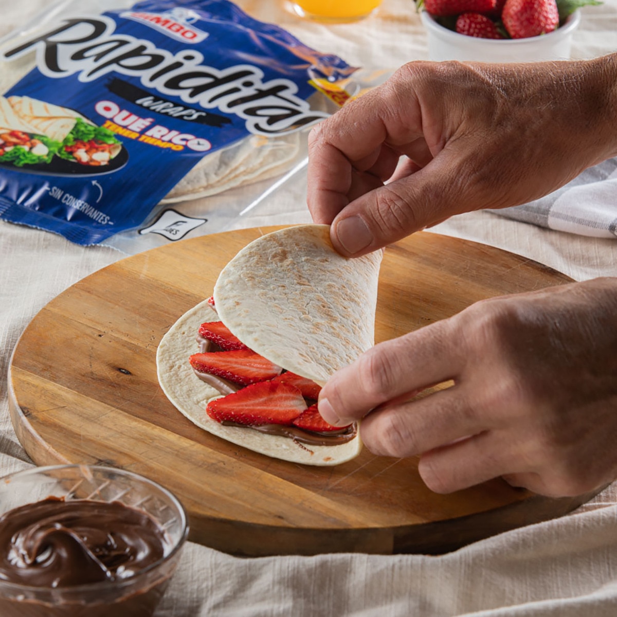 Rapiditas Wraps 6 unidades bolsa 240 g · BIMBO · Supermercado El Corte