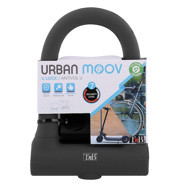 Imagen 0 de Candado para bicicleta T'NB Umlock en "U" con llave