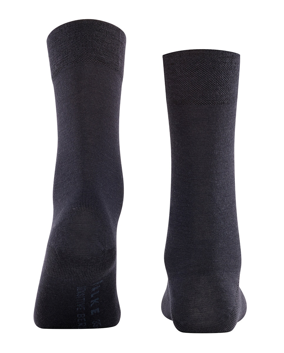 Meias de Lã Sensitive. Caxemira Azul-2