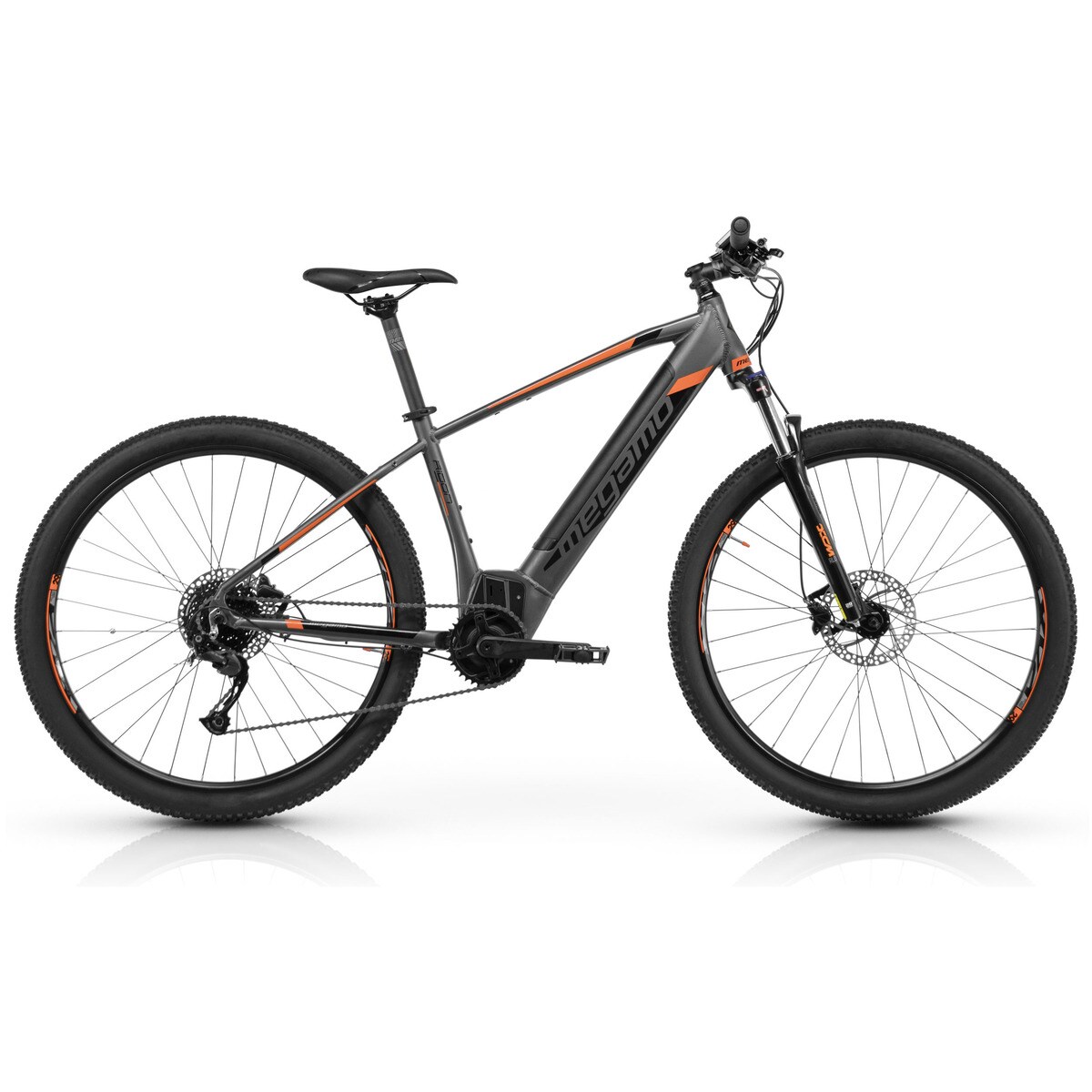 Bicicleta eléctrica Ridon 10 Megamo - Gris Gris-1