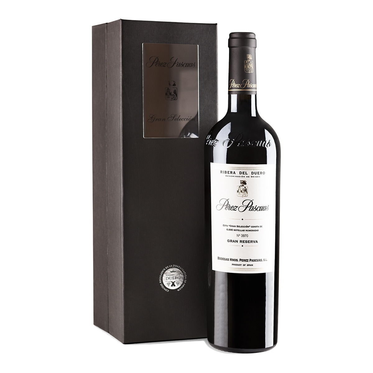 Estuche vino tinto Pérez Pascuas Gran Selección tempranillo 2016 Ribera del Duero 1