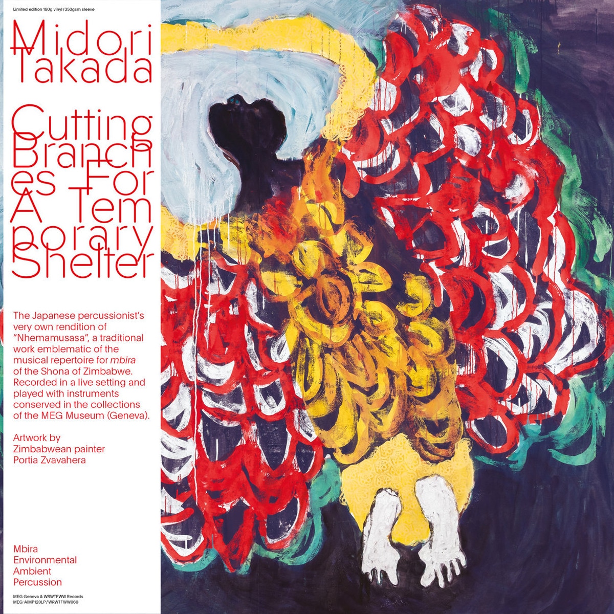 Cutting branches for a temporary shelter (LP-Vinilo) 1