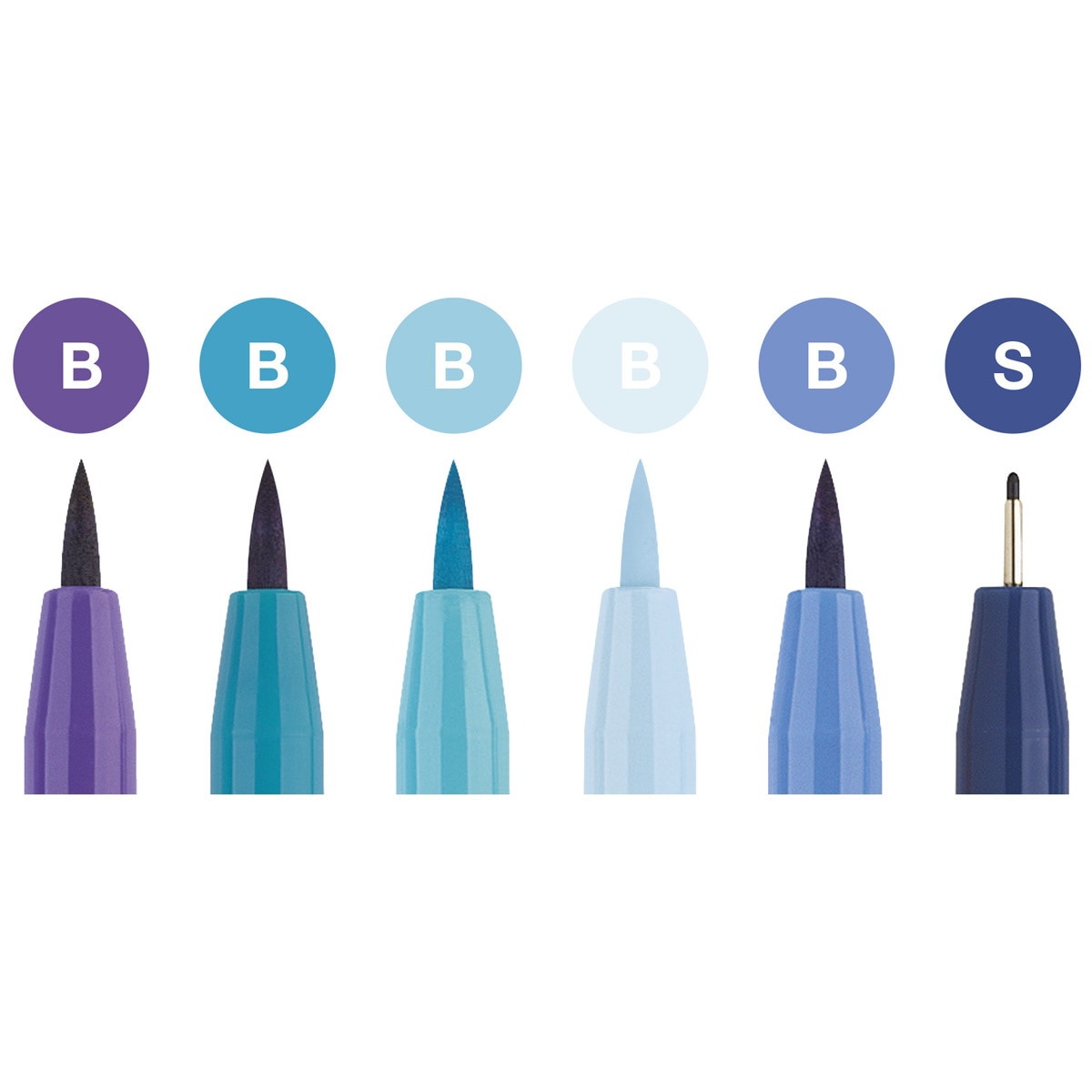 Marcador de Desenho FABER-CASTELL Hand Lettering Set 6 Unidades 2
