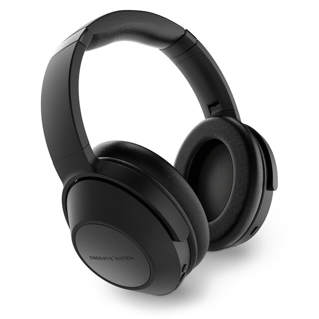Imagen 0 de Auriculares de diadema Energy Sistem Headphones BT Travel 6 ANC Negro