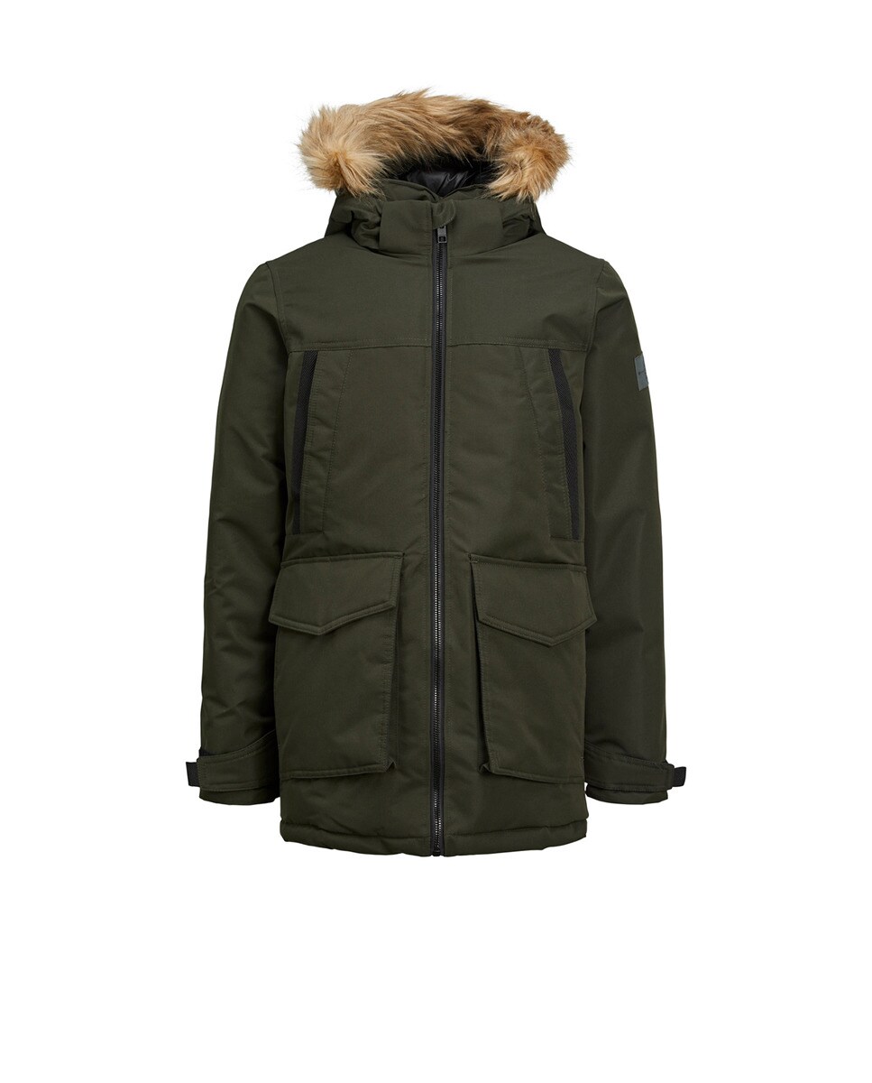 Parka à capuche