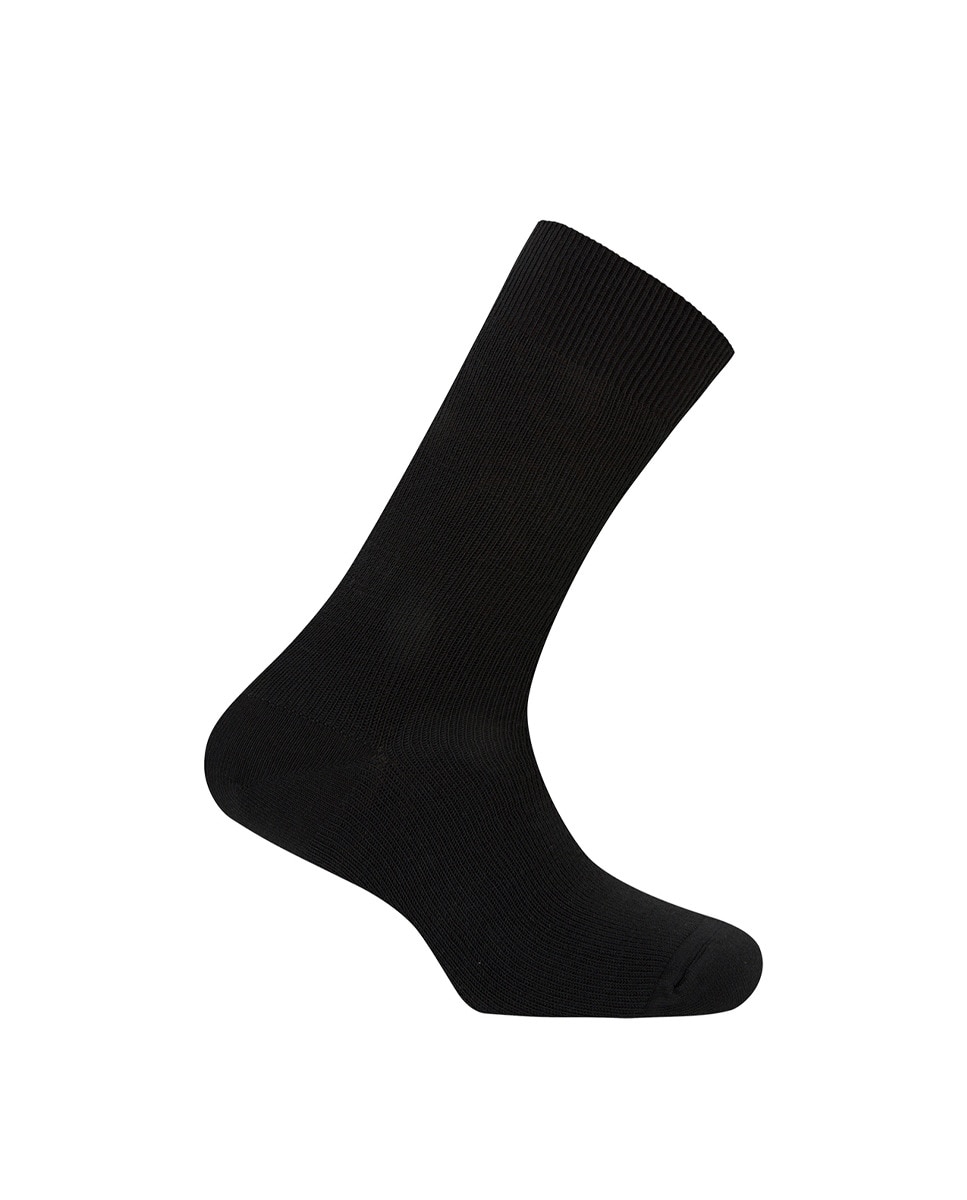 Chaussettes Punto Blanco en orlon unies Thermiq. Fabriquées en Espagne.