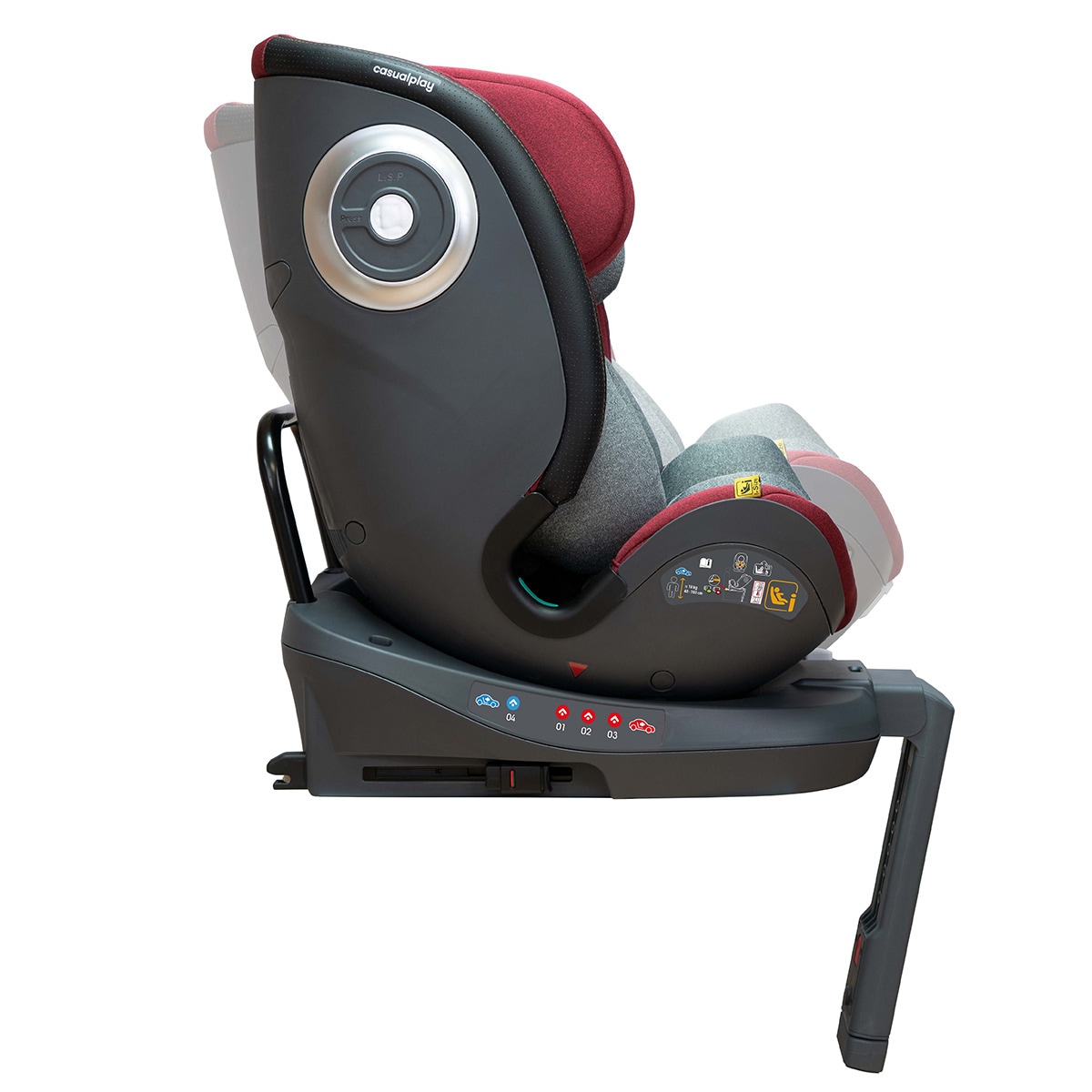 Cadeira Auto Casualplay Revol i-Size, 40-150 cm Cinzento-escuro-6