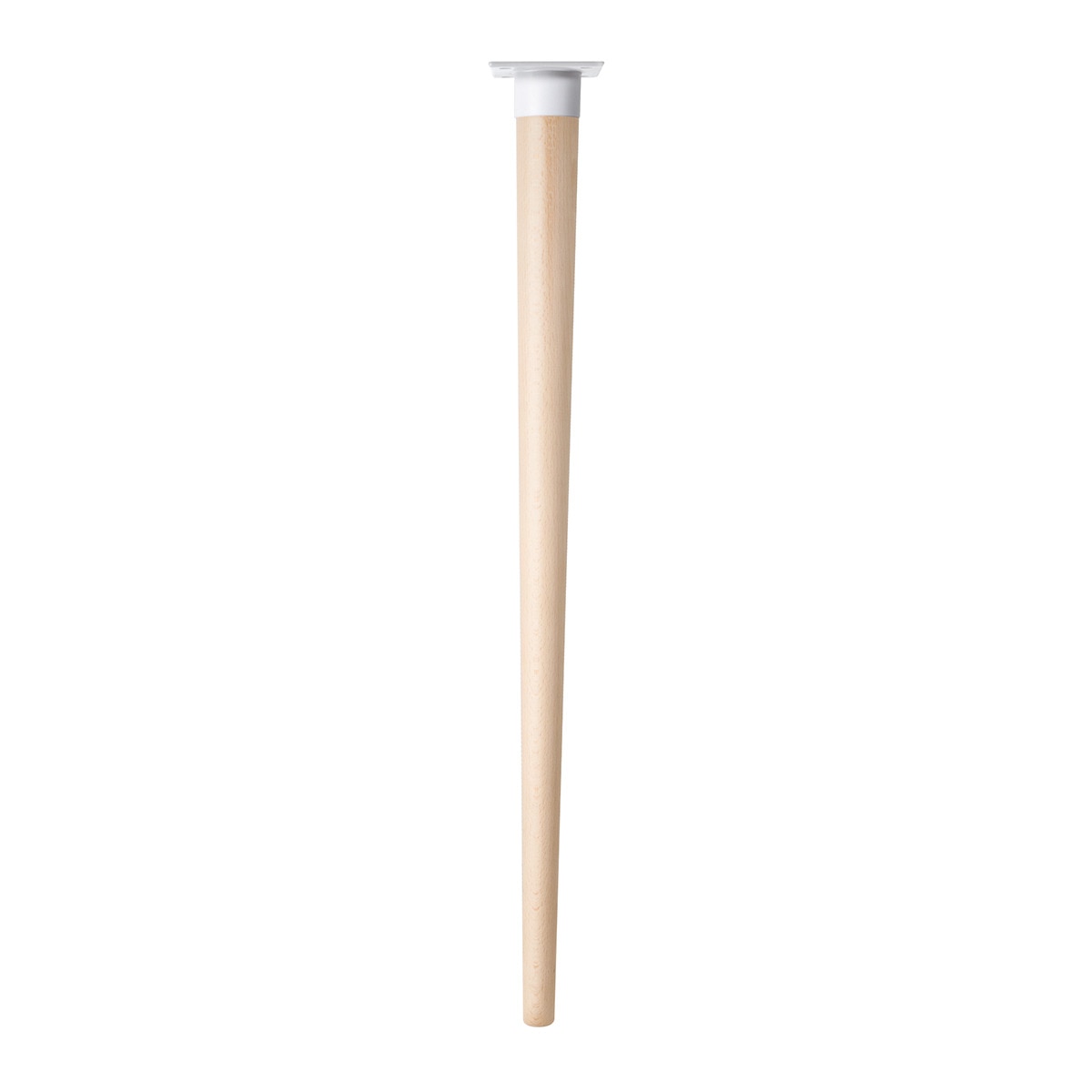 Imagen 0 de Pack 4 Patas Rectas Madera Haya 71 cm