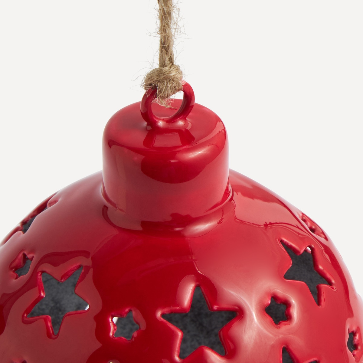 Colgante con cascabel Navidad El Corte Inglés Rojo-3