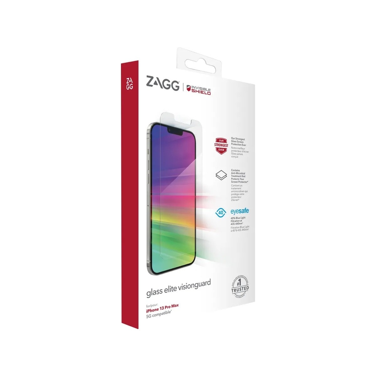 Película de Vidro Invisible Shield Elite Visionguard para Apple 13 Pro Max 4