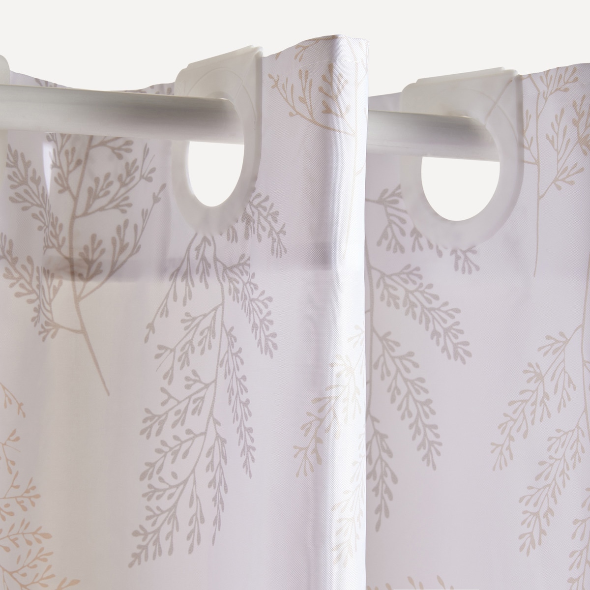 Cortina de baño Dun Basics El Corte Inglés Beige-4
